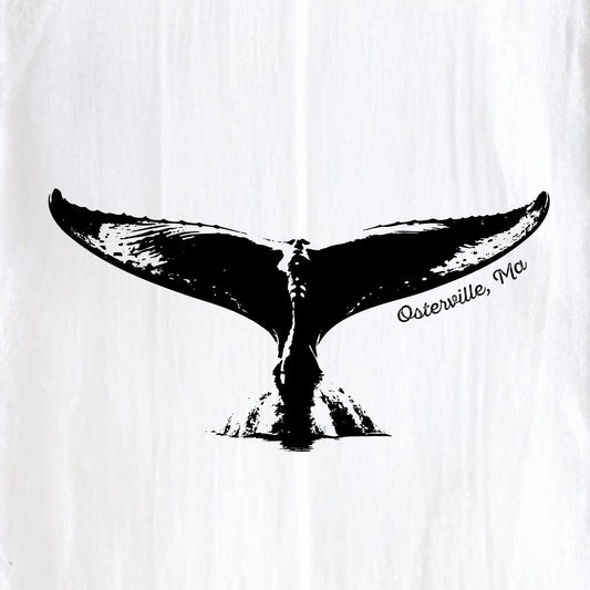 Whale Tail, Osterville, Ma - Kitchen Towel