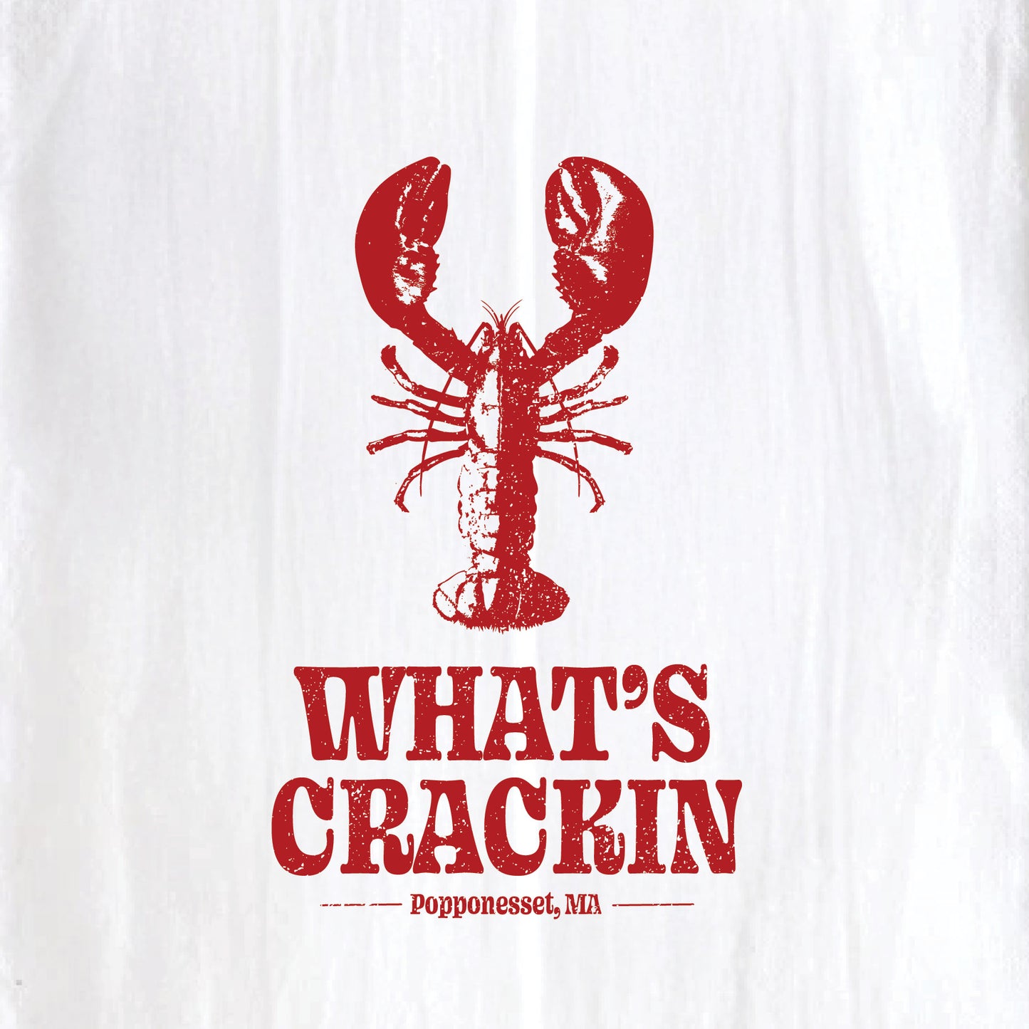 What's Crackin, Popponesset, MA - Kitchen Towel