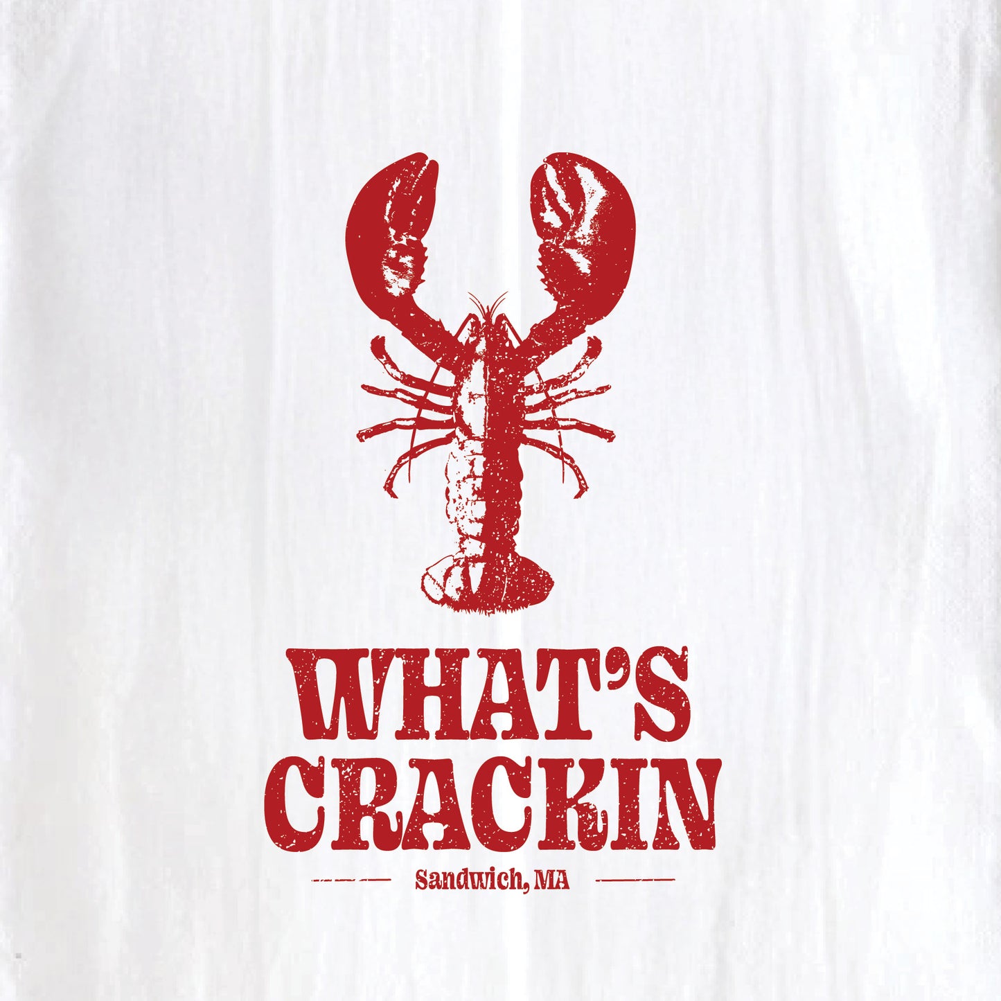 What's Crackin, Sandwich, MA - Kitchen Towel