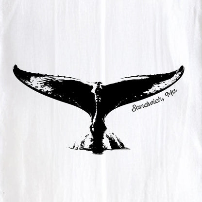 Whale Tail, Sandwich, Ma - Kitchen Towel