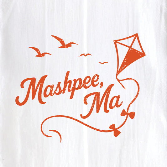 Kite, Mashpee, Ma - Kitchen Towel