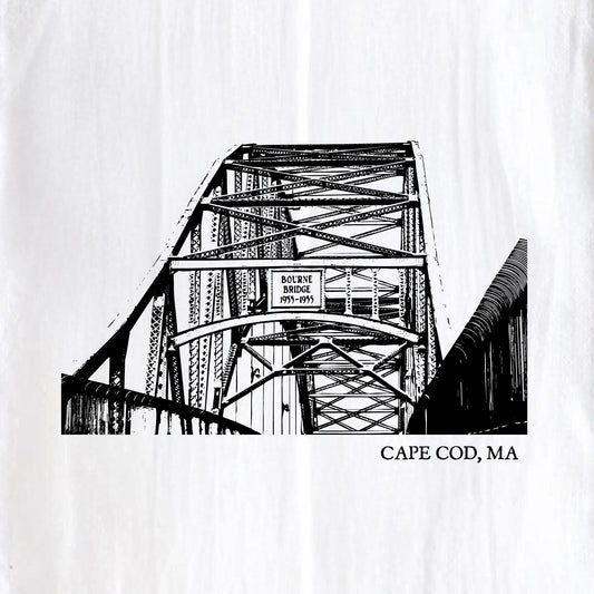 Bourne Bridge, Cape Cod, Ma - Kitchen Towel
