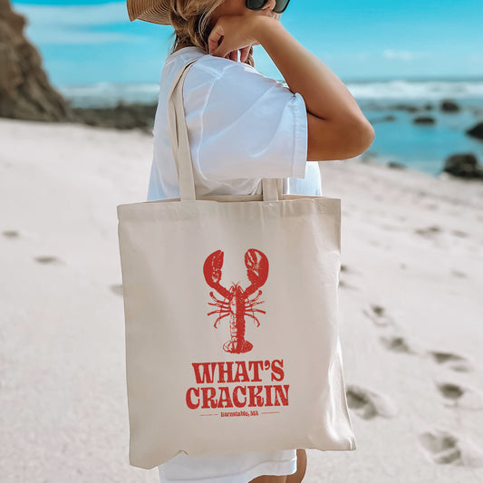 What's Crackin Tote, Barnstable, Ma - Tote