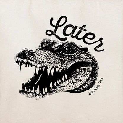 Later Aligator Tote, Bourne, Ma - Tote