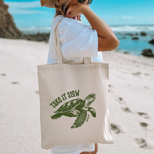 Take It Slow Tote, Cape Cod, Ma - Tote