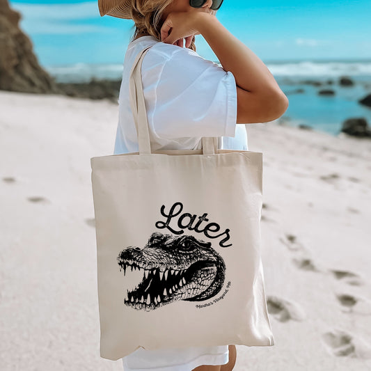 Later Aligator Tote, Martha's Vineyard - Tote