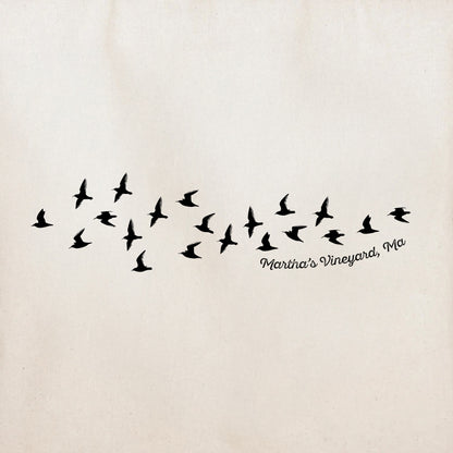 Birds in Flight, Martha's Vineyard - Tote