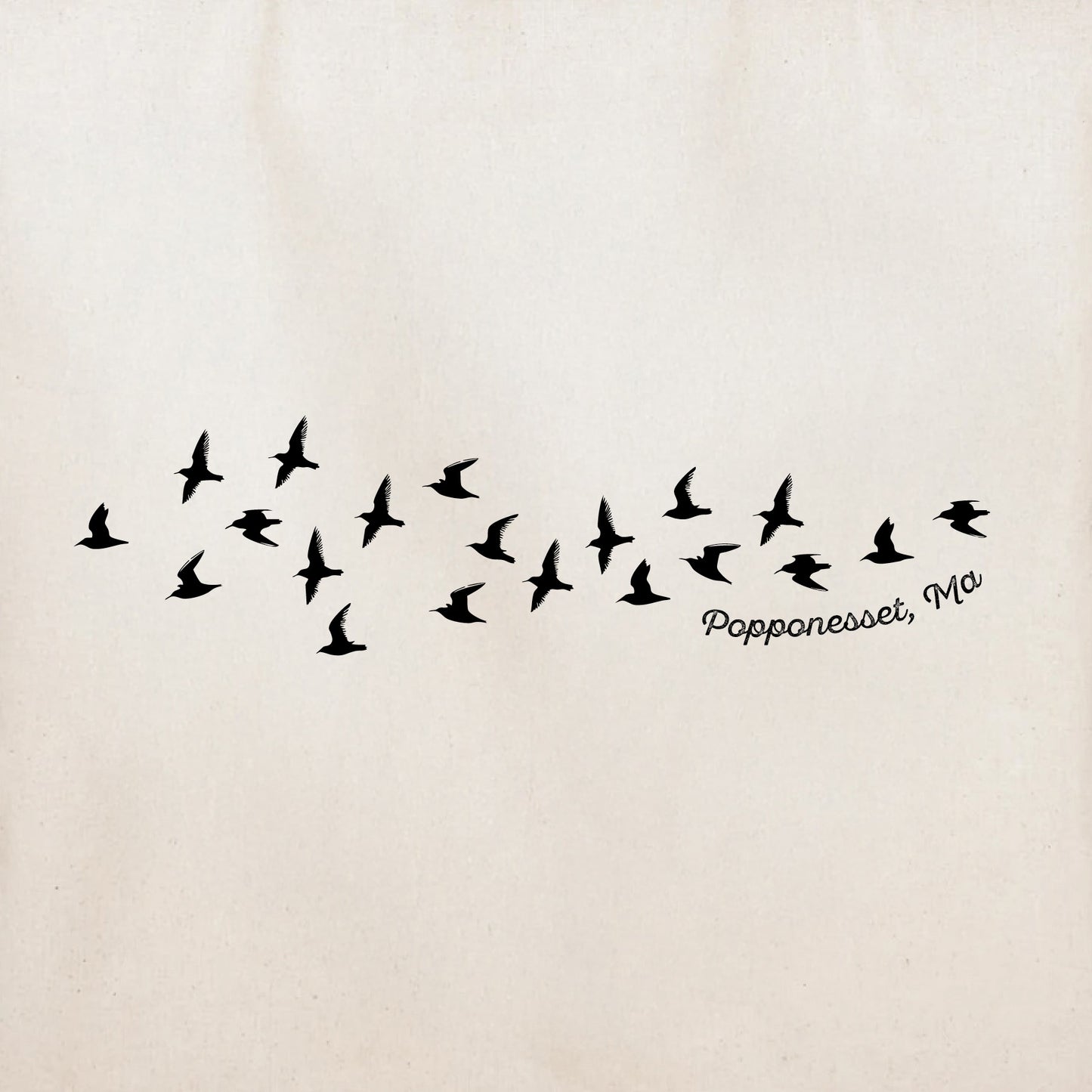 Birds in Flight, Popponesset Ma - Tote