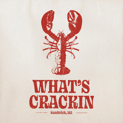 What's Crackin Tote, Sandwich, Ma - Tote