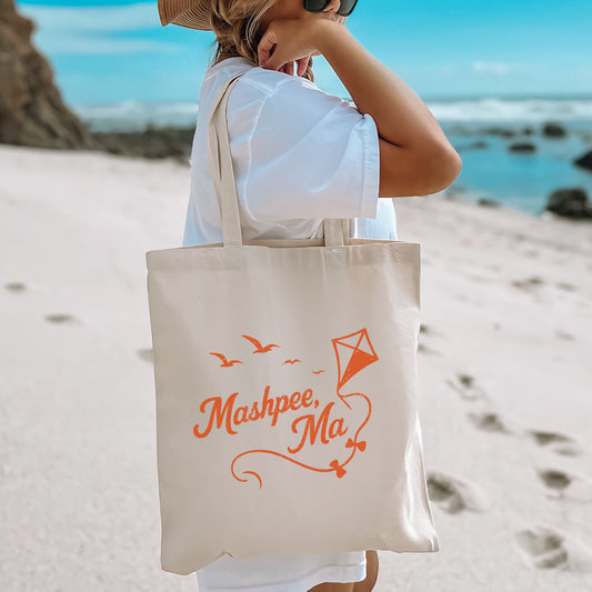 Mashpee, Ma, Kite Tote